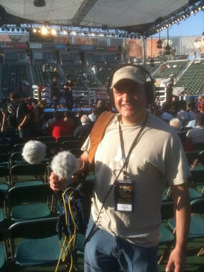 Recording boxing crowds for The Fighter.